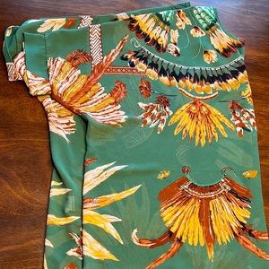 Sheer off the shoulder tunic!